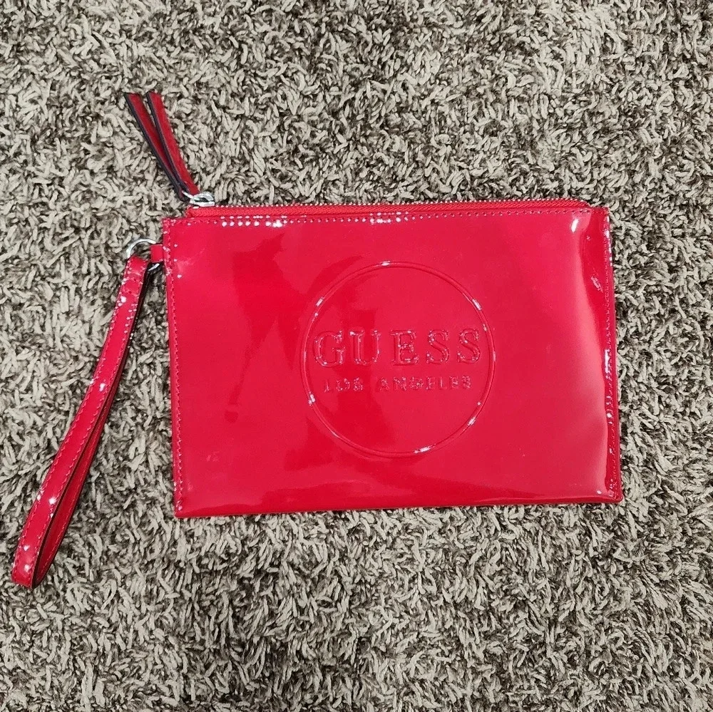 Guess Red Wristlet